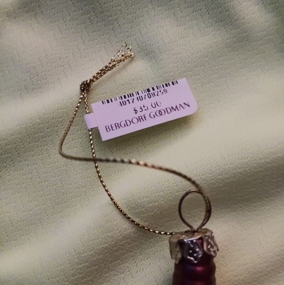 Cinnamon Whiskey Glass Christmas Tree Ornament NWT - Picture 4 of 6